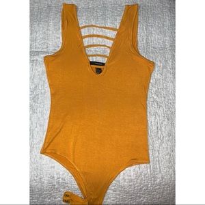Mustard Yellow Bodysuit